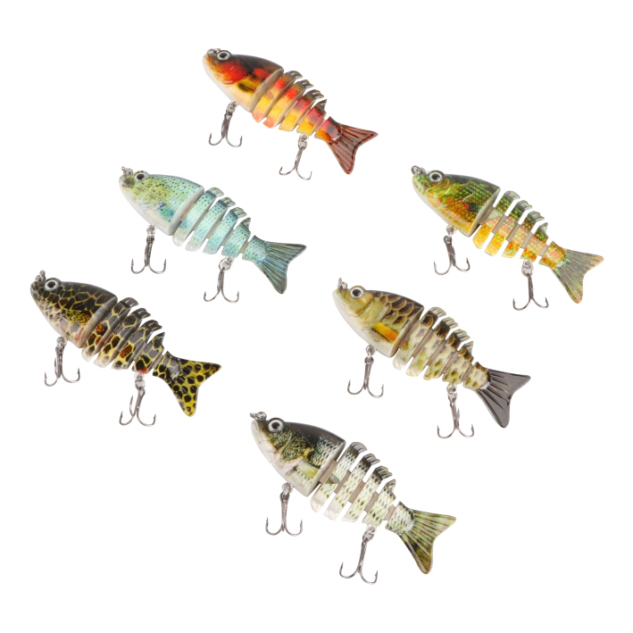 Solft-jointed 6 Segment Multisection Lure (MS1608 & MS1610 & MS1616)